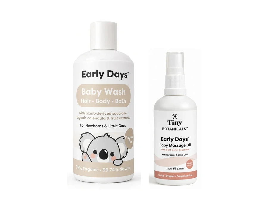 Early Days Baby Wash and Baby Massage Oil